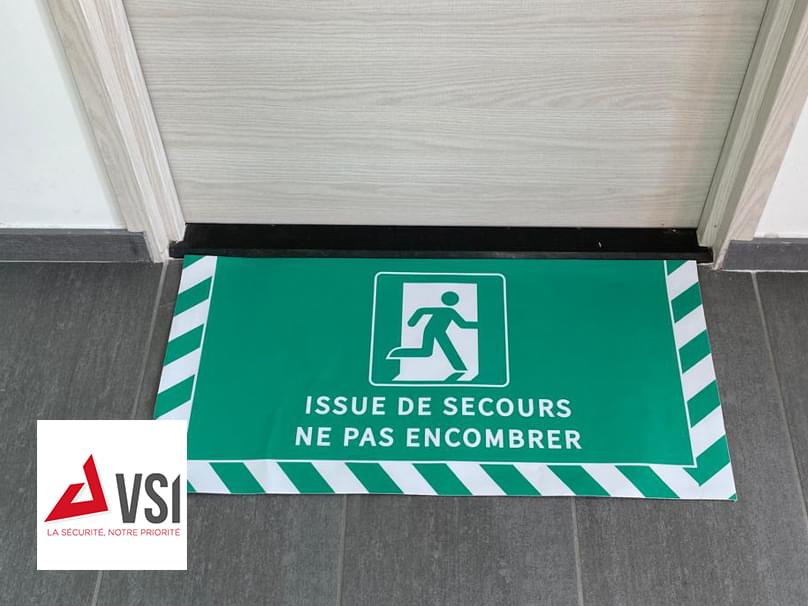 Signalétique issues de secours ERP